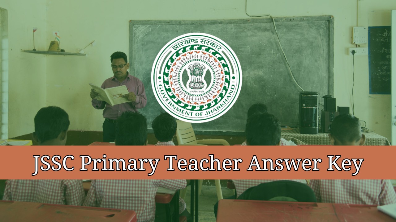 JSSC Primary Teacher Answer Key
