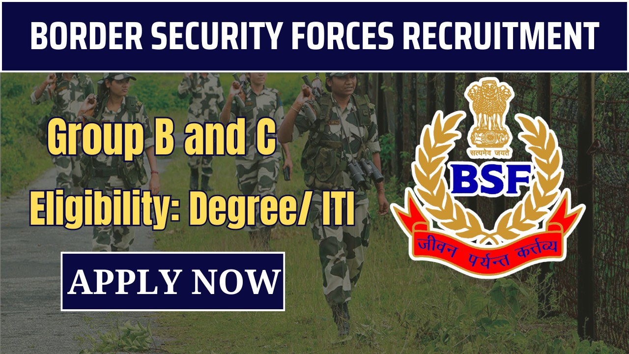 Border Security Forces Group B and C Notification 