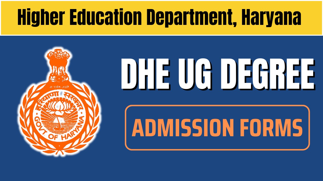 DHE Haryana UG Degree Application Form