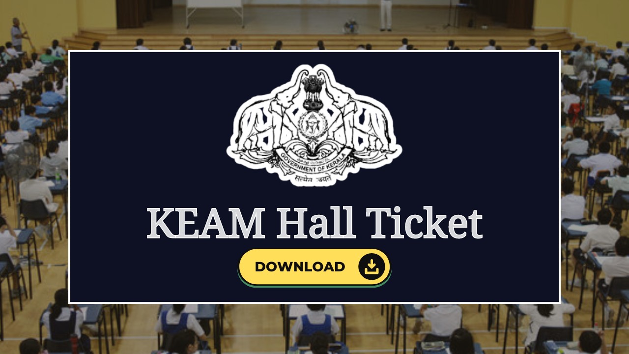 KEAM Hall Ticket