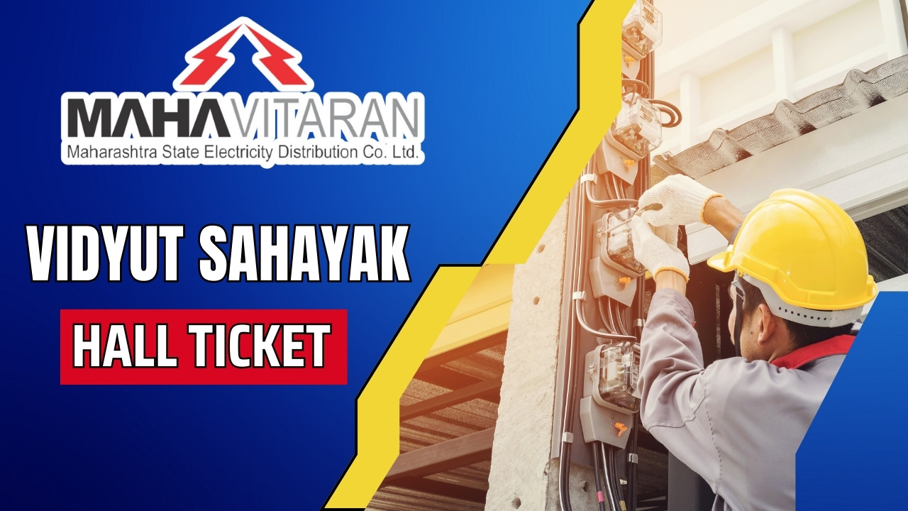 MAHADISCOM Vidyut Sahayak Hall Ticket
