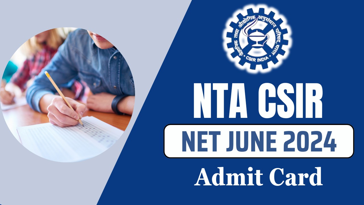 NTA CSIR NET Admit Card