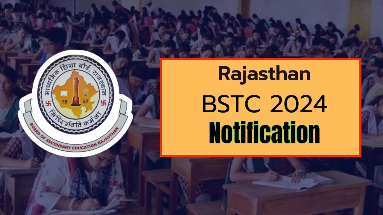 Rajasthan BSTC Notificatikon